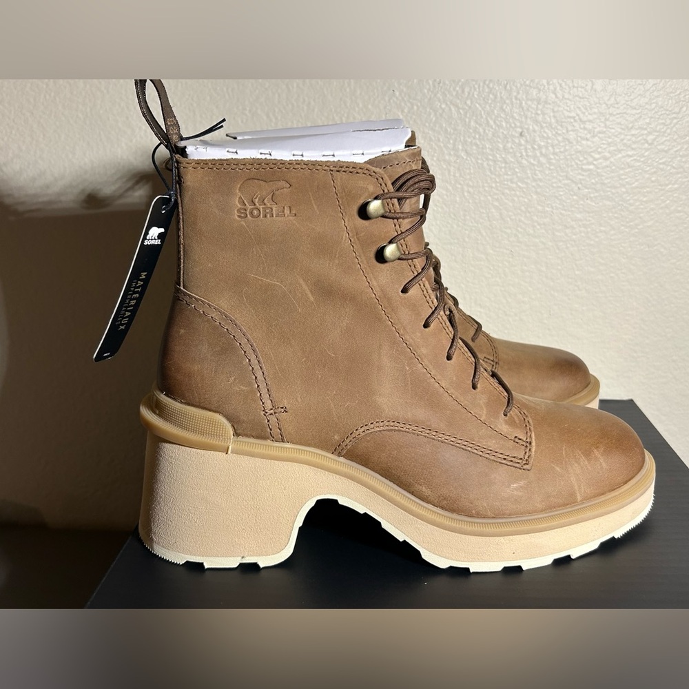 Sorel Women's Hi-Line Heel Lace Boots - Picture 6 of 10